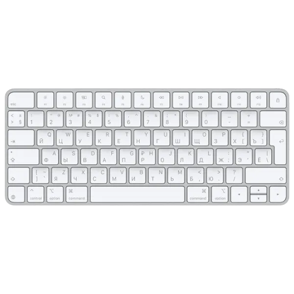Клавиатура Apple Magic Keyboard Беспроводные + Проводные / Белый photo 1