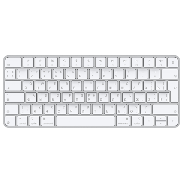 Клавиатура Apple Magic Keyboard Беспроводные + Проводные / Белый photo 1
