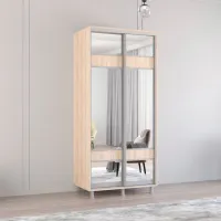 Dulap Mobildor-Lux ARON S 140 x 60 x 200 / PAL / Sonoma photo 2