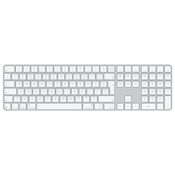Клавиатура Apple Magic Keyboard Беспроводные + Проводные / Белый photo 1