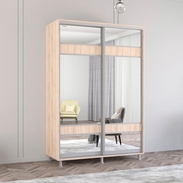 Dulap Mobildor-Lux ARON S 150 x 60 x 200 / PAL / Sonoma photo 2