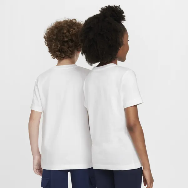 футболки унисекс Nike K Nsw Tee Futura Hbr XS / Белый photo 4