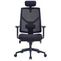 Офисное кресло CUSTO Parma Акриловая сетка/ Черный 