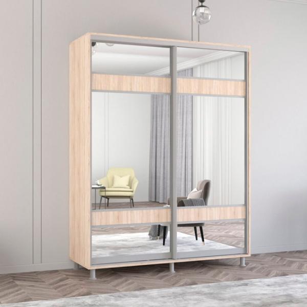 Dulap Mobildor-Lux ARON S 180 x 60 x 200 / PAL / Sonoma photo 2