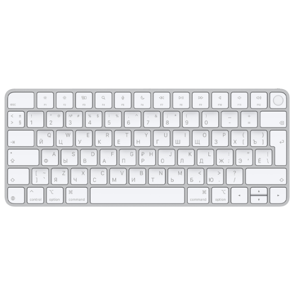 Клавиатура Apple Magic Keyboard Беспроводные + Проводные / Белый photo 1