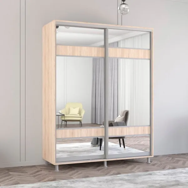 Dulap Mobildor-Lux ARON S 160 x 60 x 240 / PAL / Sonoma photo 2