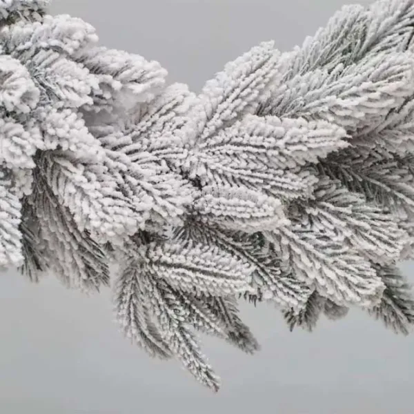 Еловая ветка DiviTrees Garland Premium SNOW / Зеленый photo 2