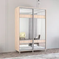 Dulap Mobildor-Lux ARON S 170 x 60 x 230 / PAL / Sonoma photo 2