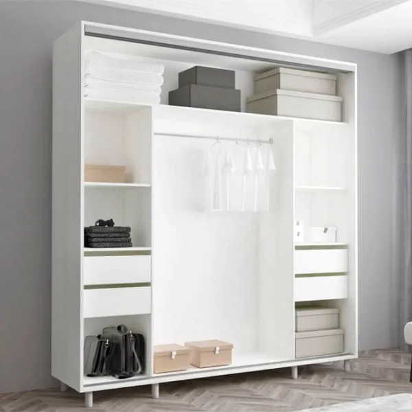 Dulap Mobildor-Lux ARON P 200 x 60 x 240 / PAL / Antracite photo 2