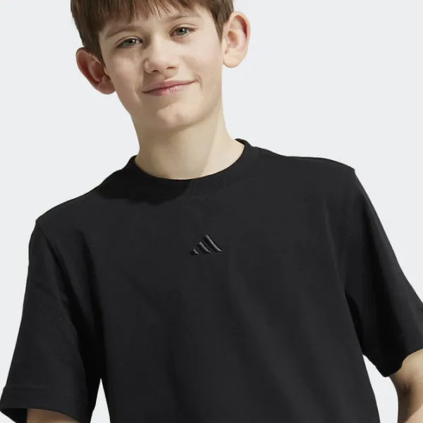 футболки унисекс Adidas J All Szn Tee 152 / Черный photo 3