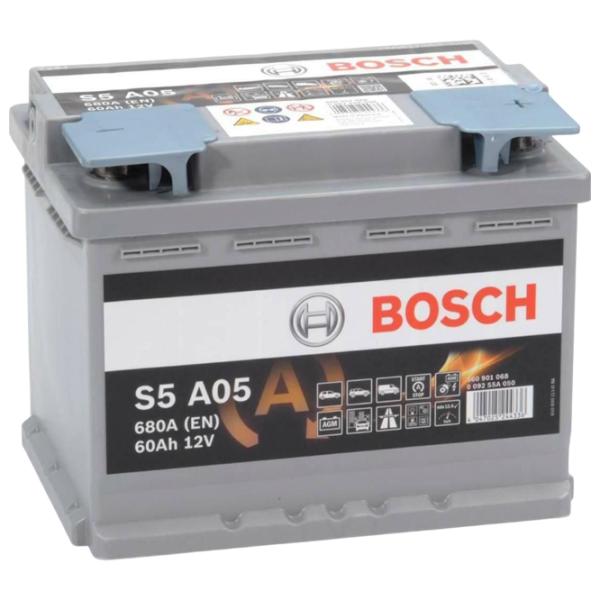 Acumulator auto Bosch S6 005 AGM 680 A / 60 Ah  photo 1
