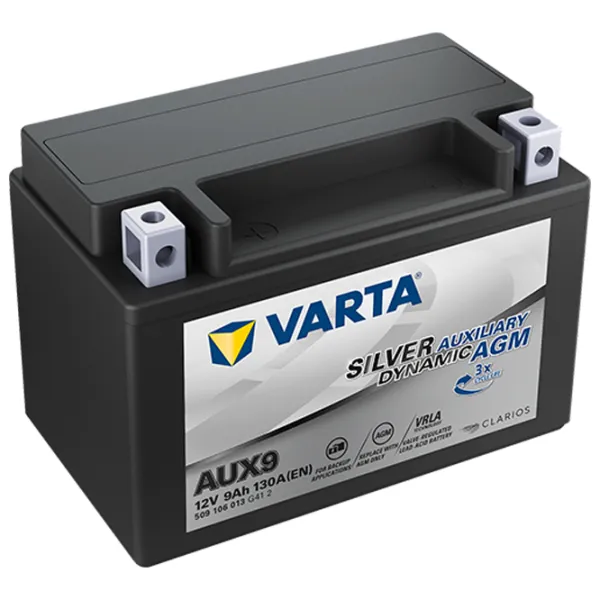 Вспомогательный аккумулятор Varta 509106013G412  130A / 9 Ач  photo 1