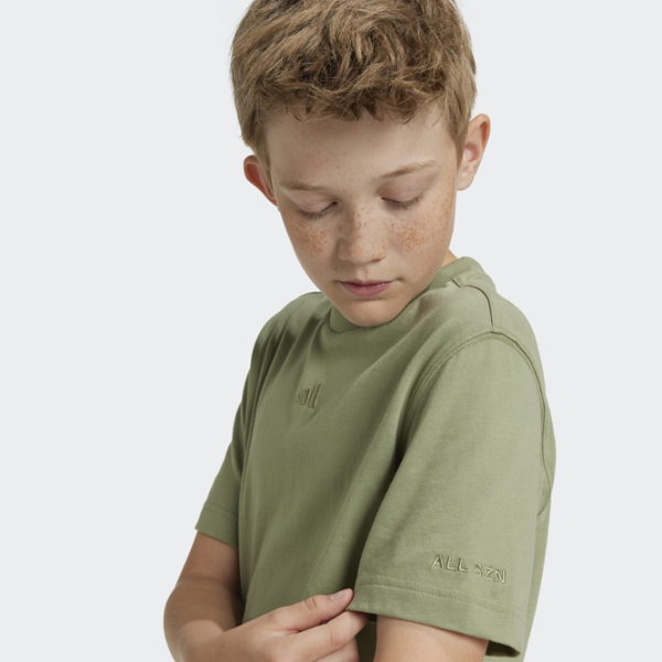 футболки унисекс Adidas J All Szn Tee 152 / Черный photo 5