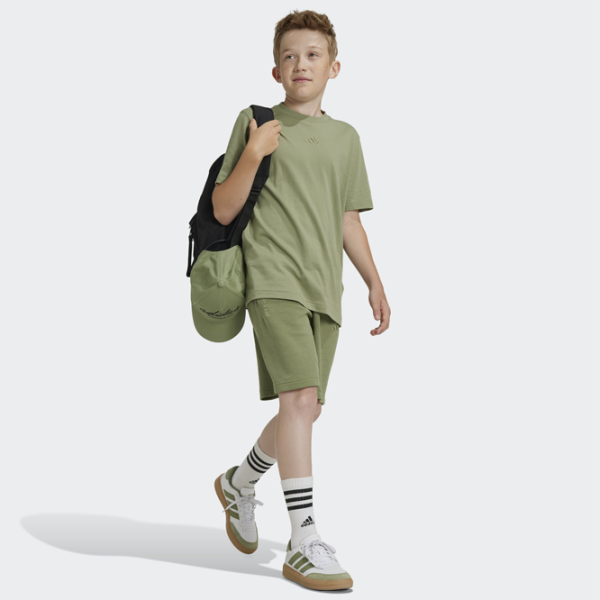 футболки унисекс Adidas J All Szn Tee 140 / Черный photo 3