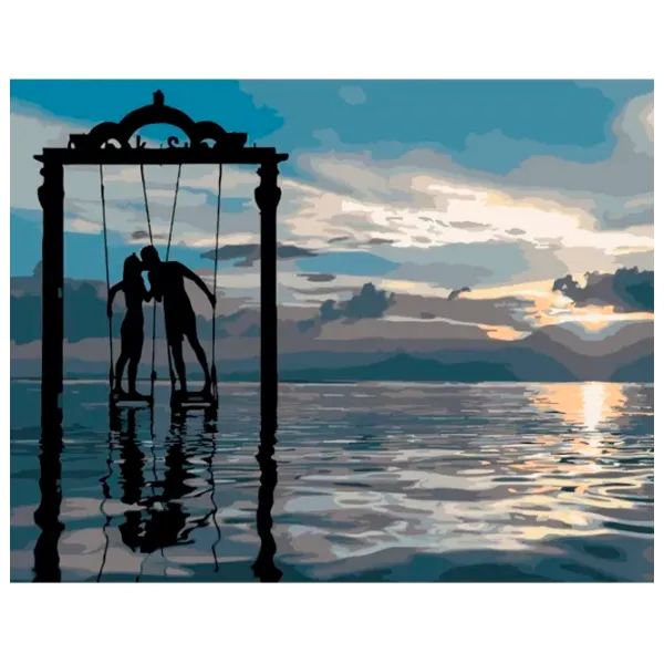 Картина по номерам Strateg Влюблённые DY100 50 x 40 см / Горизонтальная photo 1 Картина по номерам Strateg Влюблённые DY100 50 x 40 см / Горизонтальная photo 1