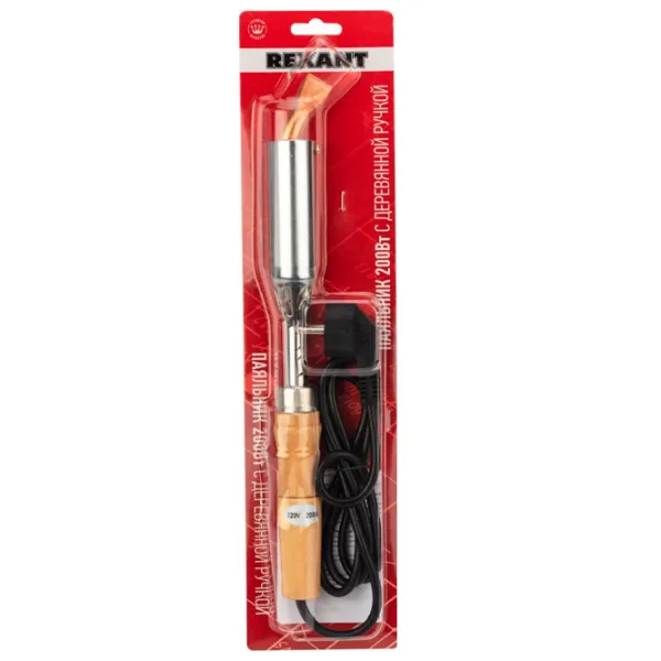 Ciocan de lipit Rexant 12-0211 200 Вт / Металл / Kонтактный photo 6