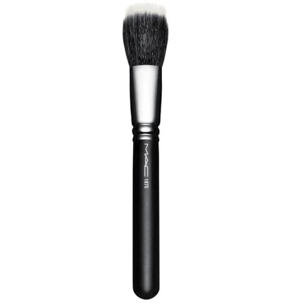 Pensulă pentru machiaj MAC 187S  Black / 1 photo 1