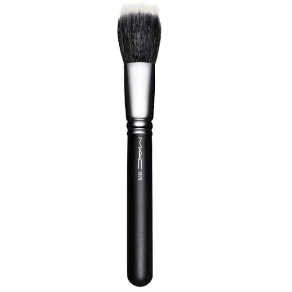 Pensulă pentru machiaj MAC 187S  Black / 1 photo 1