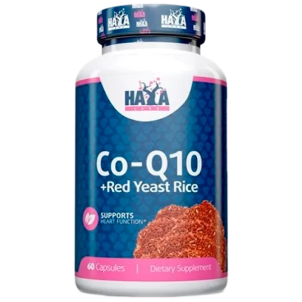 Antioxidanți Haya Labs Co-Q10 (853809007912) Numărul de capsule: 60 photo 1