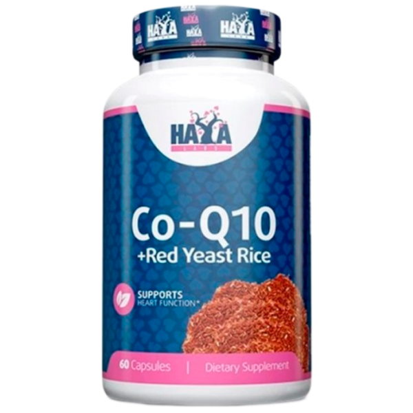Antioxidanți Haya Labs Co-Q10 (853809007912) Numărul de capsule: 60 photo 1