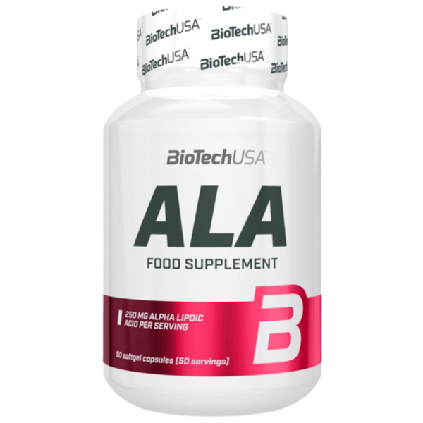 Antioxidanți BioTechUSA ALA (5999076251117) Numărul de capsule: 50 photo 1