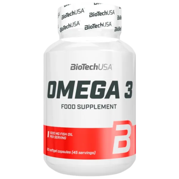 Antioxidanți BioTechUSA OMEGA 3 (5999076225958) Numărul de capsule: 90 photo 1