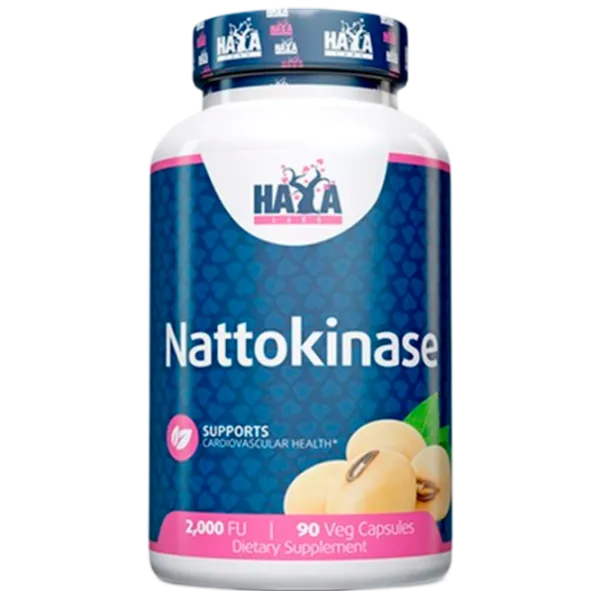 Antioxidanți Haya Labs Nattokinase (858047007892) Numărul de capsule: 90 photo 1