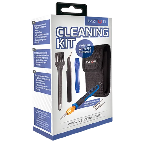 Kit pentru curățare Venom Console Cleaning Kit PlayStation 5 / Black photo 7