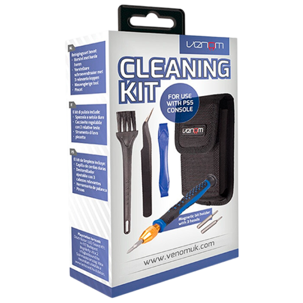 Kit pentru curățare Venom Console Cleaning Kit PlayStation 5 / Black photo 7