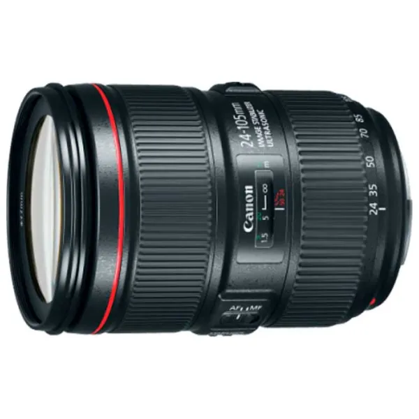 Объектив Canon EF 24-105 mm f/4L IS II USM Черный photo 3