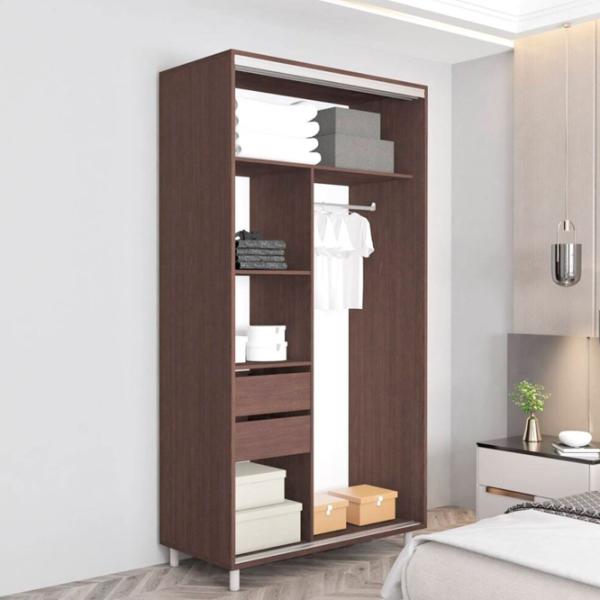 Шкаф Mobildor-Lux ARON S 180 x 60см x 230 / ЛДСП / Венге photo 3