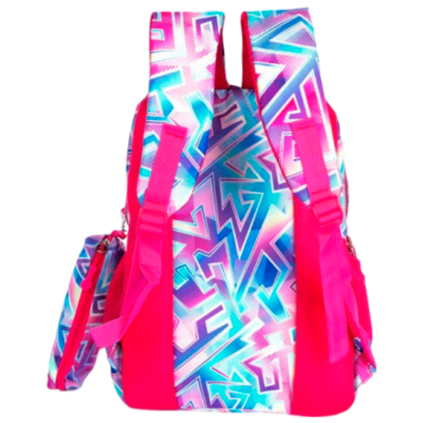 Ghiozdan pentru copii Mesco Mes231607D  / Multicolor Pink /  photo 2
