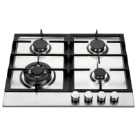 Газовая варочная панель Bauer GH-604 SS02 Нержавеющая сталь / Нержавеющая сталь
