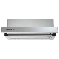 Вытяжка Bauer TH 0160 Телескопическая/ Нержавеющая сталь/ Серый photo 2