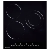 Plită încorporabilă electrică Bauer PR 4031ET-A-1 / Black