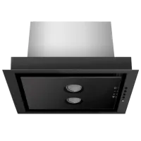 Вытяжка Gefest ВО 4603 Встраиваемая/ Черный/ Нержавеющая сталь