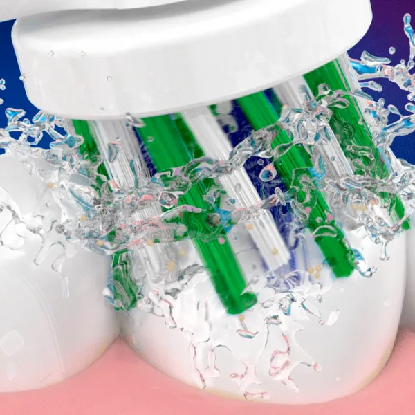 Periuță de dinți electrică Braun Vitality Cross Action 3D / White photo 4