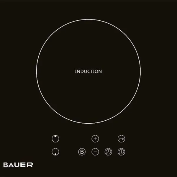 Plită încorporabilă electrică Bauer PI 3020T-Т1 3500 W / Black photo 2
