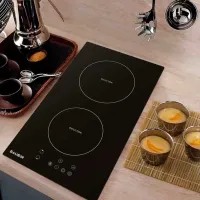 Plită încorporabilă cu inducție Bauer PI 3020T-Т1 Vitroceramică / Black photo 3