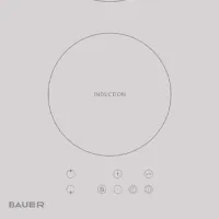 Plită încorporabilă cu inducție Bauer PI 3020T-Т1 Vitroceramică / Black photo 3