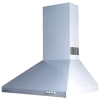 Hotă Gefest ВО 10 К45 Șemineu/ White/ Inox