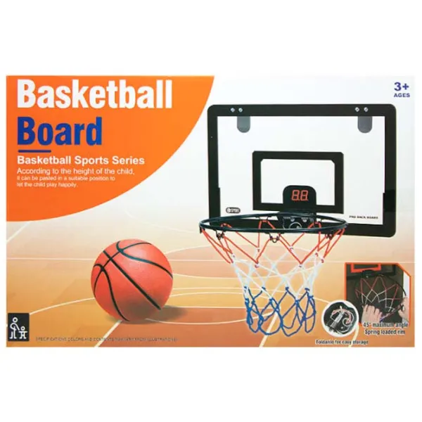 Panou baschet cu inel Insportline 682034 Black photo 1 Panou baschet cu inel Insportline 682034 Black photo 1