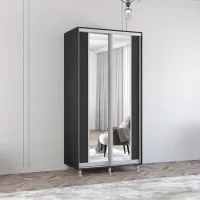 Dulap Mobildor-Lux ARON S K2 100 x 60 x 220 / PAL / Antracit photo 2