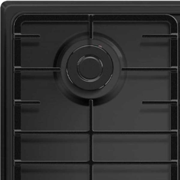 Plită încorporabilă pe gaz Bauer OM 640VT1CFBE Oțel emailat / Black photo 4