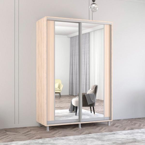 Dulap Mobildor-Lux ARON S K2 160 x 60 x 230 / PAL / Sonoma photo 2