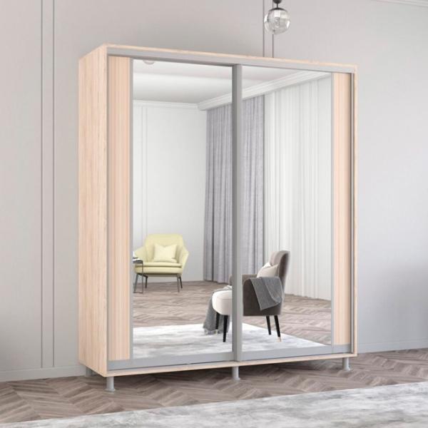 Шкаф Mobildor-Lux ARON S K2 190 x 60см x 230 / ЛДСП / Sonoma photo 2