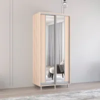 Dulap Mobildor-Lux ARON S K2 100 x 60 x 240 / PAL / Sonoma photo 2