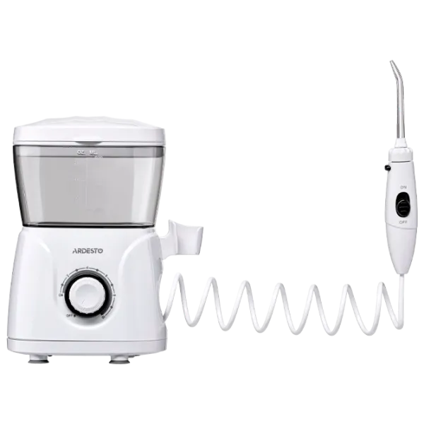 Irigator bucal Ardesto OI-MD600W Cu apă sub presiune / White photo 3 Irigator bucal Ardesto OI-MD600W Cu apă sub presiune / White photo 3