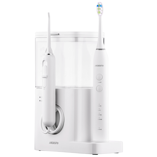 Irigator bucal Ardesto OI-R600WTB 2D / White photo 1 Irigator bucal Ardesto OI-R600WTB 2D / White photo 1