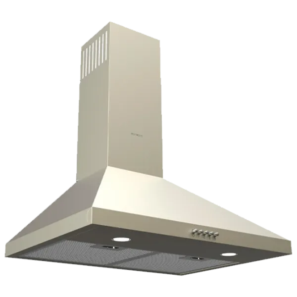 Hotă Zanetti Piramide Șemineu/ Cream/ Inox photo 1